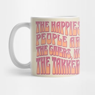 Givers Triumph Graphic Tee - Positivity & Kindness Shirt Mug